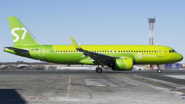 VP-BWC:Airbus A320:S7 Airlines